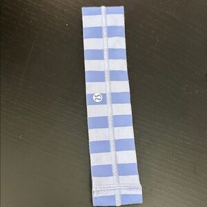 Lululemon Athletica Blue Striped Hairband